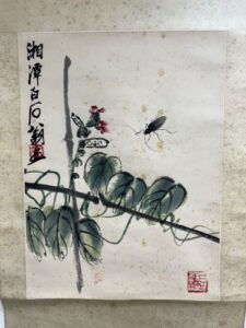 花虫図